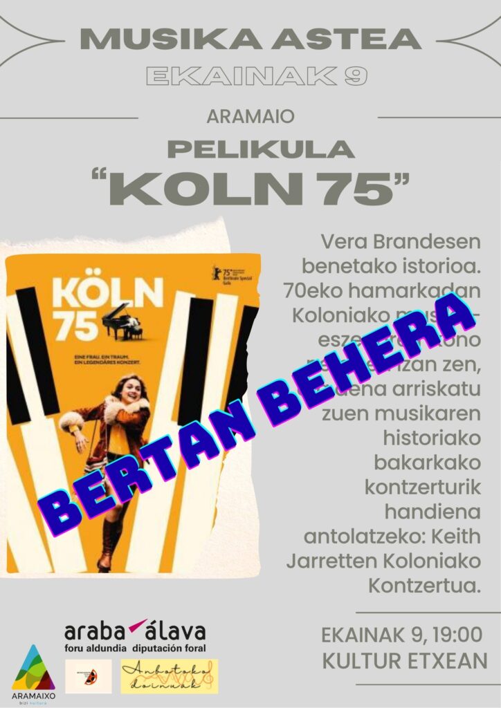 Ekainak 9-KOLN75-Musika astea-2026