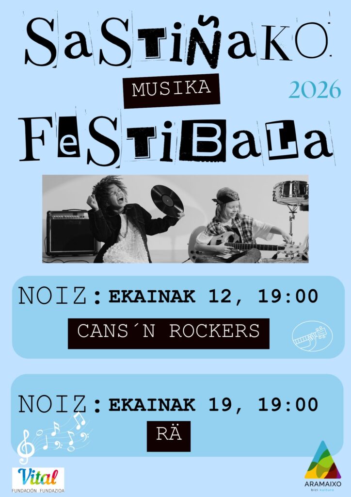 Sastiñako kontzertuak ekaina2026
