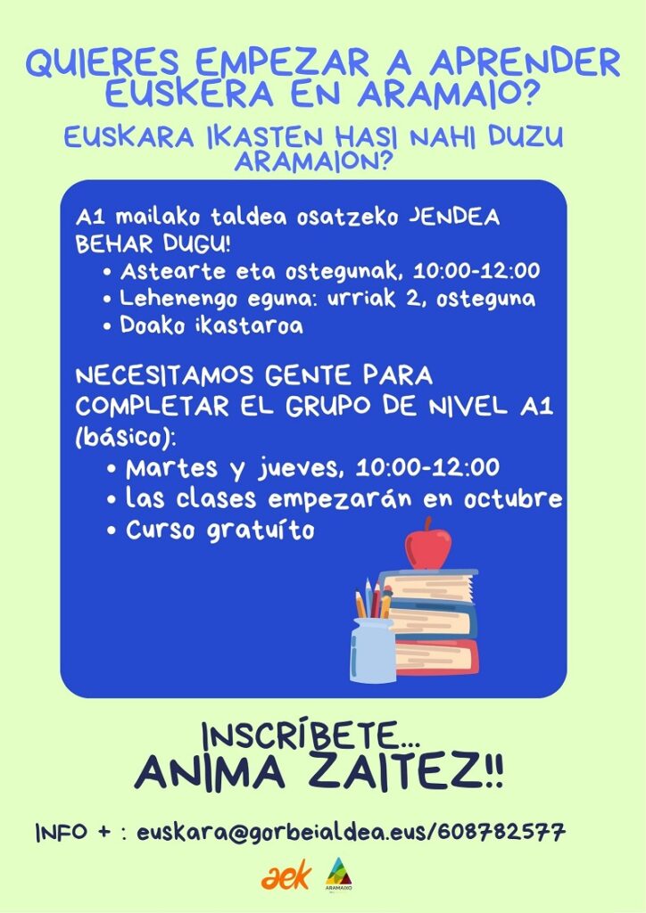 ARAMAIO A1 TALDEA 26.27
