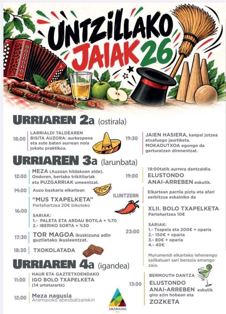 Untzillako jaiak